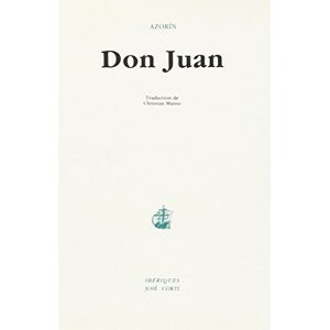 Azorín Don Juan (Iberiques)