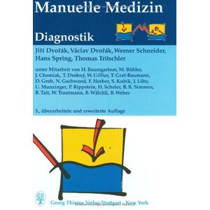 Jiri Dvorak Manuelle Medizin, 2 Bde., Diagnostik