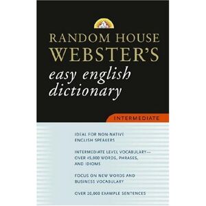 Webster'S Easy English Dictionary Intermediate