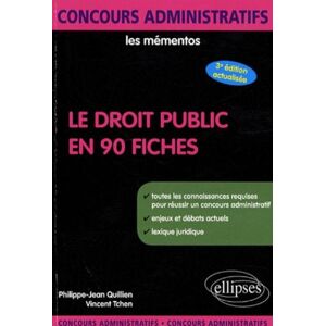 Philippe-Jean Quillien Le Droit Public En 90 Fiches - Publicité