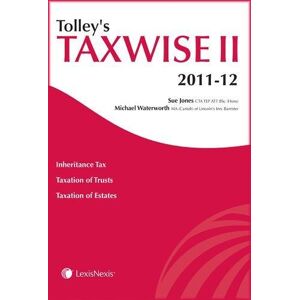 Sue Jones Tolley'S Taxwise Ii 2011-12