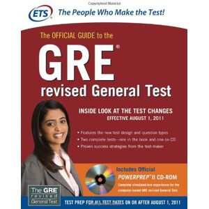 Educational Testing Service The Official Guide To The Gre Revised General Test (Gre: The Official Guide To The General Test) - Publicité