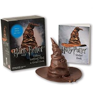 Harry Potter Talking Sorting Hat And Sticker Book: Which House Are You? (Miniature Editions)