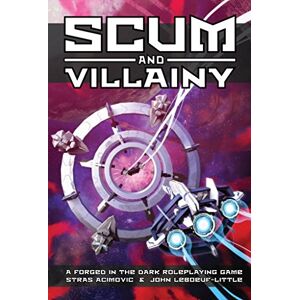 Asmodee EHP0040 Scum and vilainy RPG -lames dans le noir- Multicolore version anglaise - Publicité