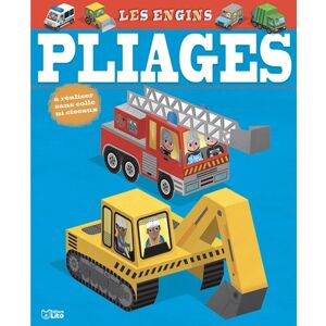 Lito diffusion 7 pliages d'engins à réaliser facilement en détachant les formes prédécoupées. - Lot de 2