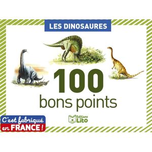 Lito diffusion Boîte de 100 bons points les dinosaures - Lot de 3