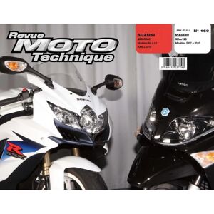 ETAI Revue Moto Technique 160 Piaggio X-EVO 125 07-10 / Suzuki GSX-R 600 08