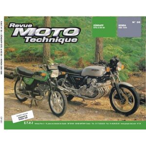 ETAI Revue Moto Technique 35 Zundapp KS-GTS 50 / Honda CBX 1000 78-82