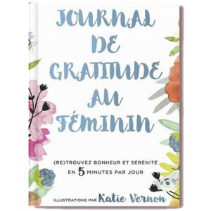 Livre Journal de Gratitude au féminin