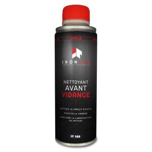 IRONTEK Additif Huile Moteur : Nettoyant Huile - Vidange 300 ml (Ref: IT103)