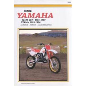 Penton Media Clymer Yamaha Yz125-250, 1985-1987, Clymer Motorcycle Repair Series - Publicité