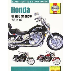 Inconnu Honda Vt1100 Shadow: '85 to '07 (Haynes Service & Repair Manual) - [Version Originale] - Publicité