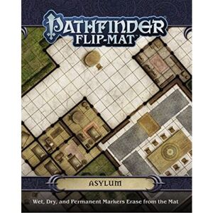 Paizo Pathfinder PZO 30078 Asylum Flip Play Mat - [Livre en VO] - Publicité