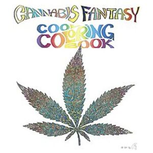 Last Gasp of San Francisco Cannabis Fantasy Cool Coloring Book - Publicité