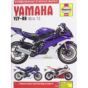 Inconnu Yamaha YZF-R6 Service and Repair Manual: 2006-2012 (Haynes Service and Repair Manuals) - [Version Originale] - Publicité