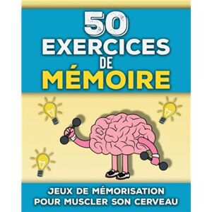 aucun 50 Exercices de Mémoire Livre de tests de mémorisation adultes et seniors - Jeux amusants pour stimuler son cerveau et sa mémoire - 100 pages Format 20 x 25 cm - Publicité