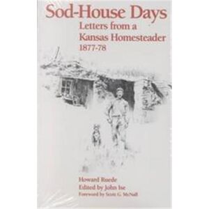 Univ Pr of Kansas Sod-House Days - Publicité