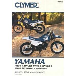 Penton Media Yamaha Pw50 Y-Zinger, Pw80 Y-Zinger & Bw80 Big Wheel 1981-2002, Clymer Motorcycle Repair Series - Publicité