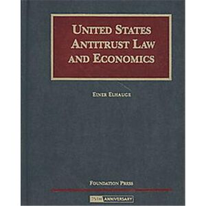 Elhauge's United States Antitrust Law and Economics, University Casebook Series - Publicité