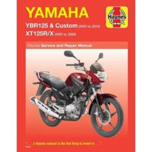 Inconnu Yamaha YBR125 & Custom, XT125R/X Service & Repair Manual 2005 to 2016 - [Version Originale] - Publicité