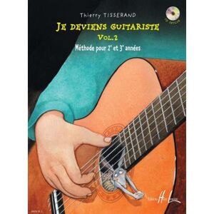 Lemoine Henry Méthodes et pédagogie LEMOINE TISSERAND THIERRY - JE DEVIENS GUITARISTE VOL.2 + CD Guitare acoustique - Publicité