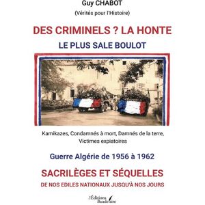 Baudelaire Des criminels ? La honte - Publicité