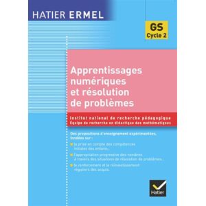 Hatier Ermel - Apprentissages numériques et résolution de problèmes Grande Section - Publicité