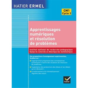Hatier Ermel - Apprentissages numériques et résolution de problèmes CM1 - Publicité