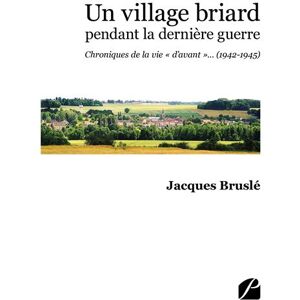 Du Pantheon Eds Un village briard pendant la dernière guerre - Publicité