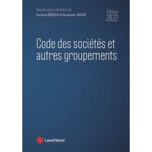 LexisNexis Code des sociétés et autres groupements 2022 - Publicité