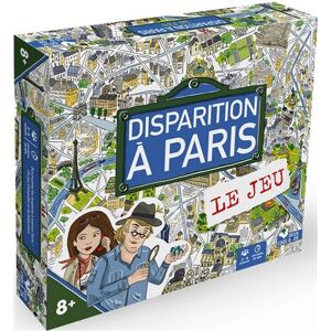 Deux Coqs D'or Disparition à Paris - Le jeu - coffret avec plateau et cartes - Publicité