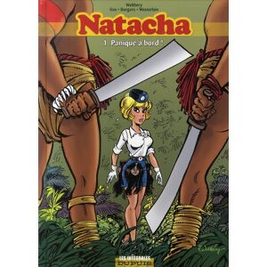 DUPUIS natacha - intégrale tome 1 - panique à bord - Publicité