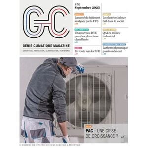 Info-Presse Génie Climatique Magazine - Abonnement 12 mois