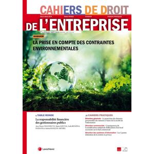 Info-Presse Cahiers de Droit de l'entreprise - Abonnement 12 mois