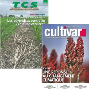 Info-Presse Cultivar + TCSs - Abonnement 12 mois + 2 Hors série