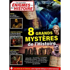 Info-Presse Les grandes enigmes de l'histoire - Abonnement 12 mois