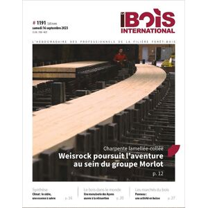 Info-Presse Le Bois International - Abonnement 12 mois