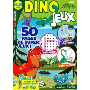 Info-Presse Dino Jeux - Abonnement 12 mois