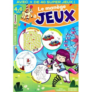 Info-Presse Le manège à jeux - Abonnement 12 mois