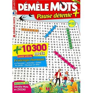 Info-Presse Demele Mots Pause Detente + - Abonnement 12 mois