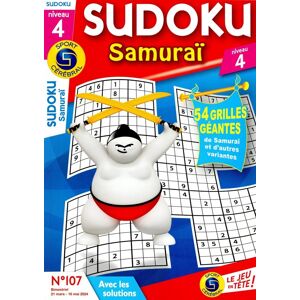 Info-Presse Sudoku Samouraï niveau 4 - Abonnement 12 mois