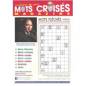 Info-Presse Mots Croises Magazine - Abonnement 3 mois