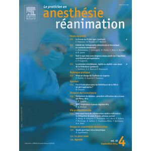 Info-Presse Le Praticien en Anesthesie Reanimation - Abonnement 24 mois