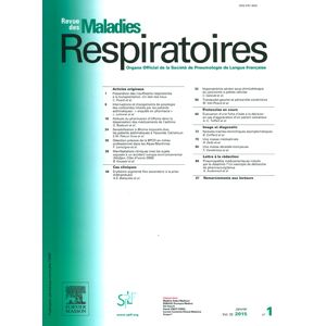 Info-Presse Revue des Maladies Respiratoires  - Abonnement 12 mois