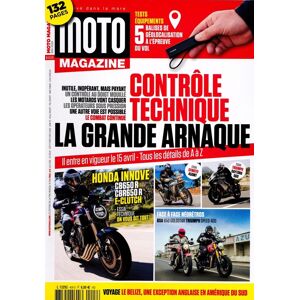 Info-Presse Moto Magazine - Abonnement 12 mois