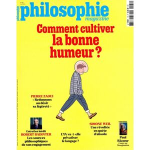 Info-Presse Philosophie Magazine - Abonnement 6 mois