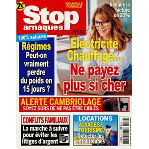 Info-Presse Stop Arnaques - Abonnement 12 mois