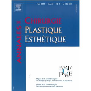 Info-Presse Annales de Chirurgie Plastique et Esthetique - Abonnement 24 mois