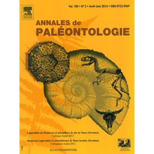 Info-Presse Annales de Paléontologie - Abonnement 12 mois