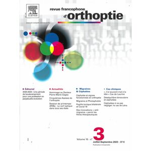 Info-Presse Revue Francophone d'Orthoptie - Abonnement 12 mois